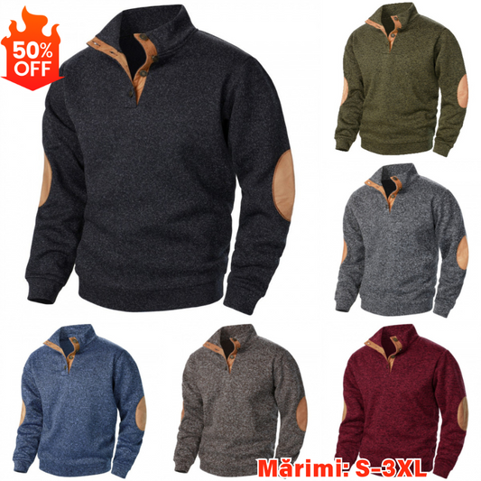 💥【Nuevos modelos de otoño】💥Sudadera de hombre con nuevo cuello alto
