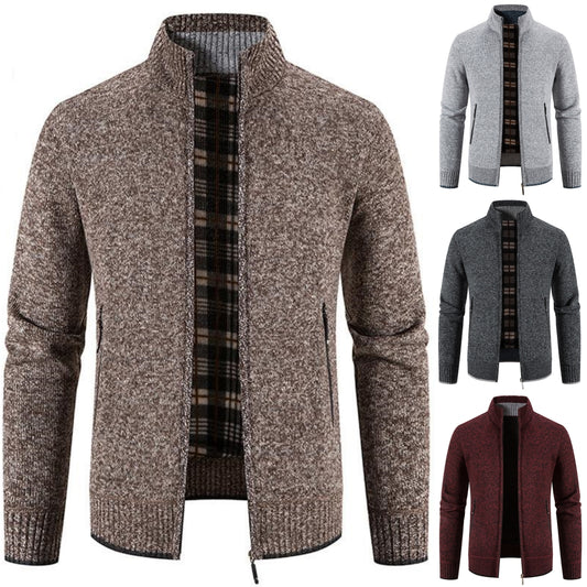 🐏【Descuento de temporada -48% 🔥🔥】【M-4XL】Cárdigan de forro polar casual para hombre