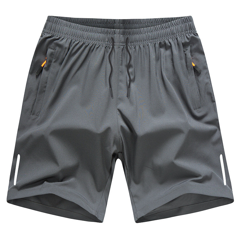 ❄🆒👖【Cumperi 1, primești 1 gratuit 😍】【M–4XL】Mărimi mari pantaloni scurți sport de vară pentru bărbați, din mătase de gheață, pentru 60–140 kg