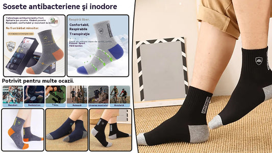 🧦【20 perechi】Șosete bărbați deodorant calde absoarbe transpirația