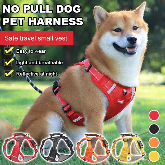 🐶【5–30 kg】Arnés para perros, antitirones, para mascotas.