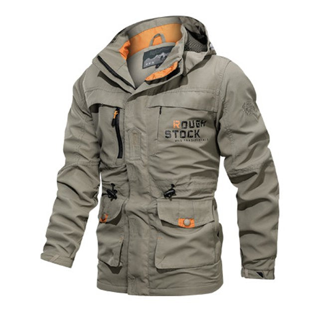 🔥【M-5XL】Chaqueta impermeable y cortavientos para hombre otoño 2025