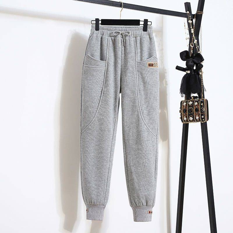 🔥✅【50-100 kg】Nohavice z čistého bavlneného zamatu s elastickým pásom, neblednú a nekrčia sa