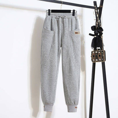 🔥✅【50-100 kg】Nohavice z čistého bavlneného zamatu s elastickým pásom, neblednú a nekrčia sa