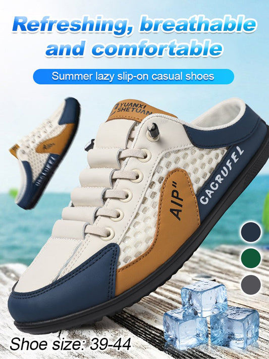 🏆【– 50% de descuento 🔥】【39–44】👟 Nuevas sandalias deportivas informales para hombre – con material transpirable y desodorizante