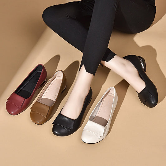 ✨【35-41】Dámske mäkké kožené topánky 2025 👠｜Pohodlné & elegantné 😍