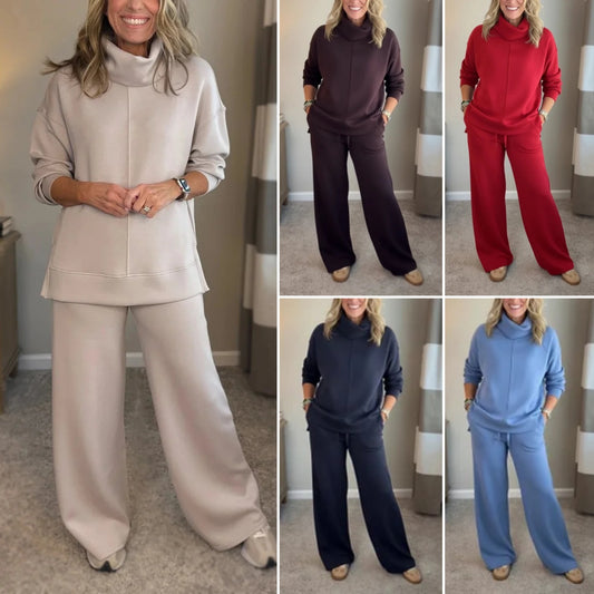 🔥【S-5XL】Conjunto casual de mujer, nueva colección otoño-invierno, promoción por tiempo limitado.