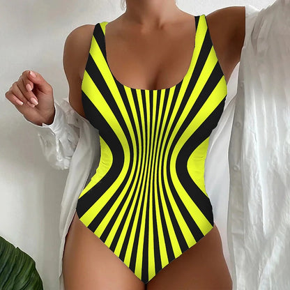 🔥🩱【50% reducere】【S-5XL】Model de vânzare 2025, costum de baie într-o singură piesă subțire pentru femei, la modă și sexy