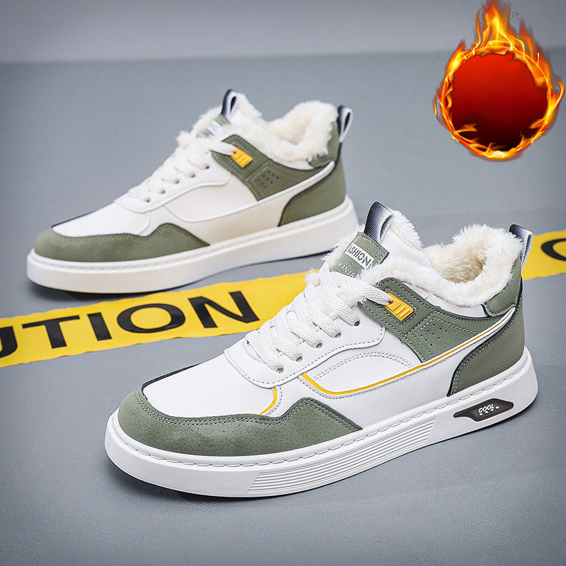 👟🔥 Descuento -47%🔥 【39-44】Nuevas zapatillas deportivas para hombre de otoño/invierno, con botín de terciopelo y acolchado cálido y grueso.