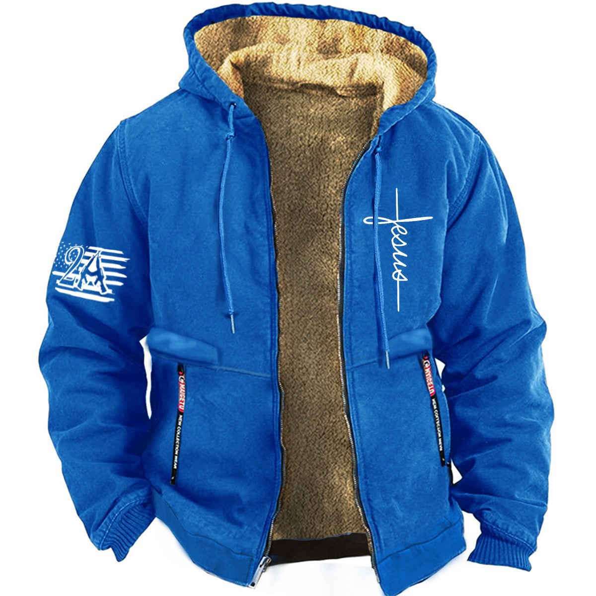 ✨【S-3XL】Elegante chaqueta de otoño e invierno para hombre hecha de terciopelo ligero: aislante, ligera y cómoda