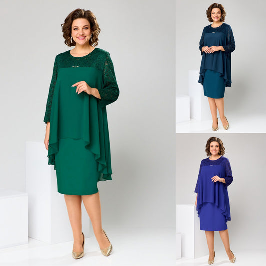 🌈【S-5XL】🎀✨Rochie casual pentru femei de primăvară și vară 2025, stil nou, la modă și elegantă, de înaltă calitate, design simplu