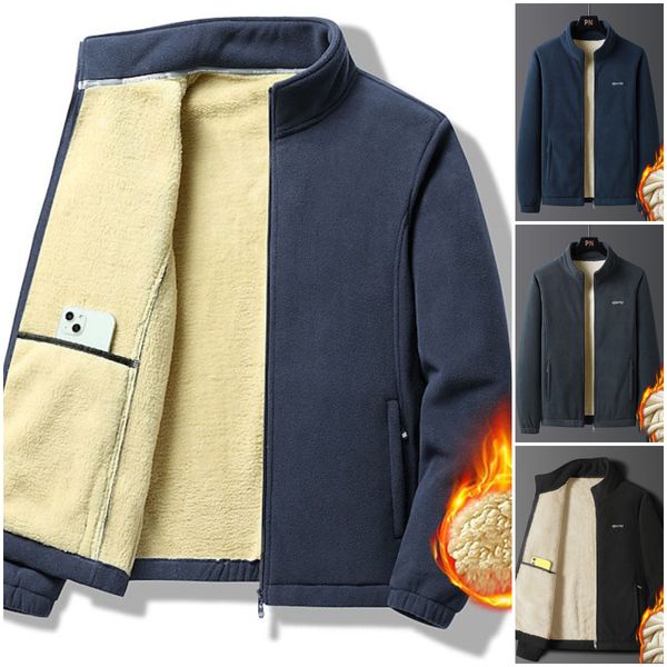 ⛄【M-5XL】Nová pánska bunda z hrubej ovčej kože na jeseň/zimu, teplá, pohodlná a vetruodolná, zimná nevyhnutnosť