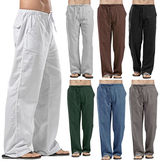💥👖【S-5XL】Nové pánske voľnočasové nohavice 2025, vyrobené z vysoko kvalitnej bavlny, mäkké a priedušné