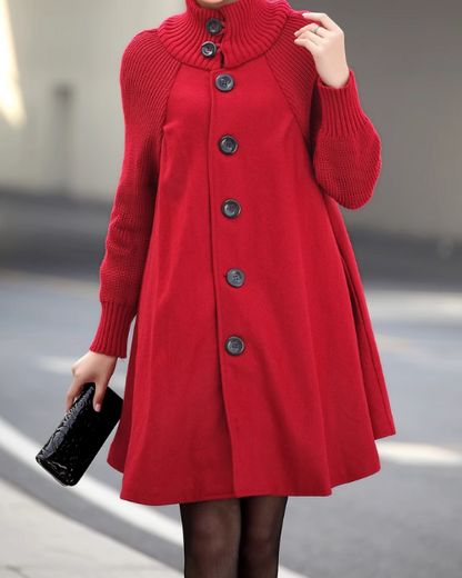 👗[43% de descuento🔥🔥]【M-5XL】Nuevo abrigo informal de lana de longitud media