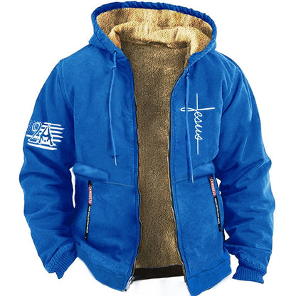 ✨【S-3XL】Elegante chaqueta de otoño e invierno para hombre hecha de terciopelo ligero: aislante, ligera y cómoda