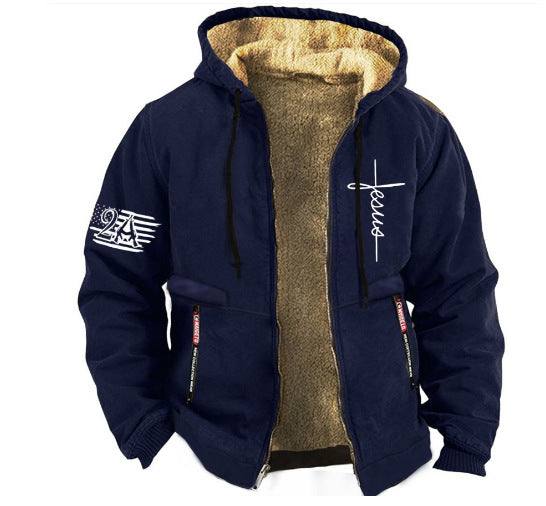 ✨【S-3XL】Elegante chaqueta de otoño e invierno para hombre hecha de terciopelo ligero: aislante, ligera y cómoda