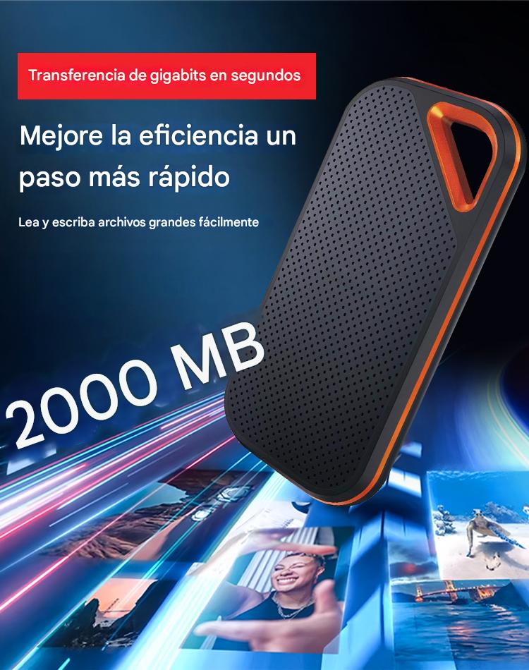 🔥【Último día con 50 % de descuento】🔥【32TB】Disco duro de estado sólido móvil de alta velocidad