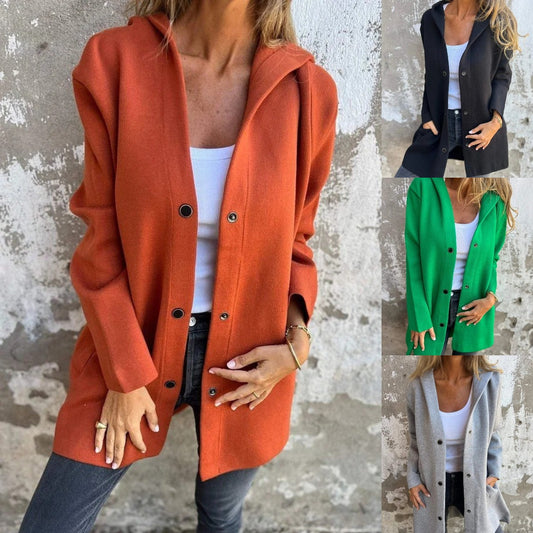 ✨ Descuento de temporada -49% 🔥🔥【S-5XL】Chaqueta casual con capucha para otoño e invierno