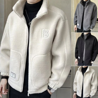 ⛄【L-6XL】Chaqueta de forro polar de invierno, abrigo de algodón, abrigo acolchado de lana de oveja, abrigo cálido