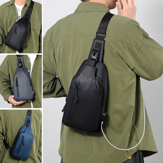 😎【Veľká kapacita】👜 Pánska taška cez rameno, ľahká a moderná