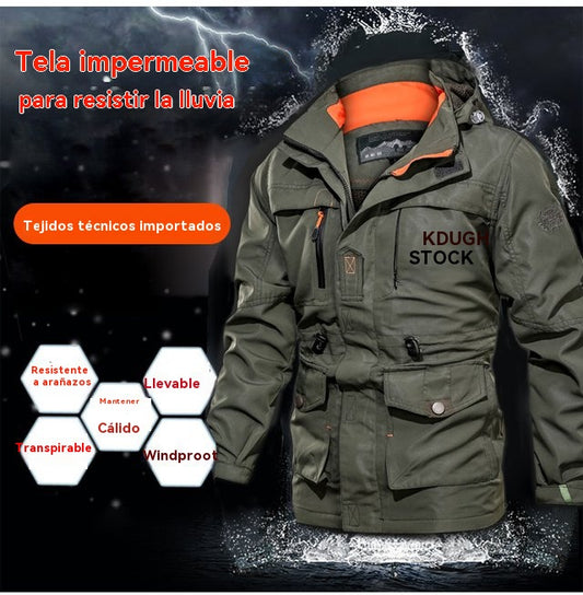 🔥【M-5XL】Chaqueta impermeable y cortavientos para hombre otoño 2025