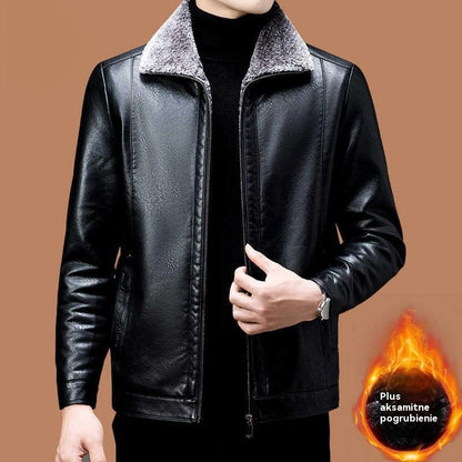 🔥【Éxito de ventas】🔥【M-3XL】⛄Abrigo de invierno para hombre 2025, confeccionado en suave y gruesa piel de oveja, estilo casual