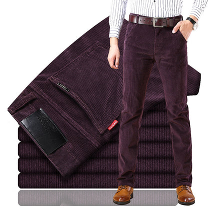 🏆 Top Ventas【Descuento -42% 🔥🔥】Pantalones de pana para hombre Classic Fit
