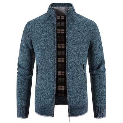 🐏【Sezónna zľava -49% 🔥🔥】【M-4XL】Pánsky fleecový voľnočasový sveter kardigán