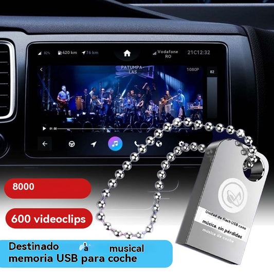 【Disco U de música】Contiene 8000 canciones, 600 MV, efectos de sonido 6D