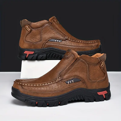 👞🔥 Descuento -47% 🔥【39-48】Botas Martin nuevas de piel auténtica, botas de hombre de tallas grandes, calzado de exterior para hombre