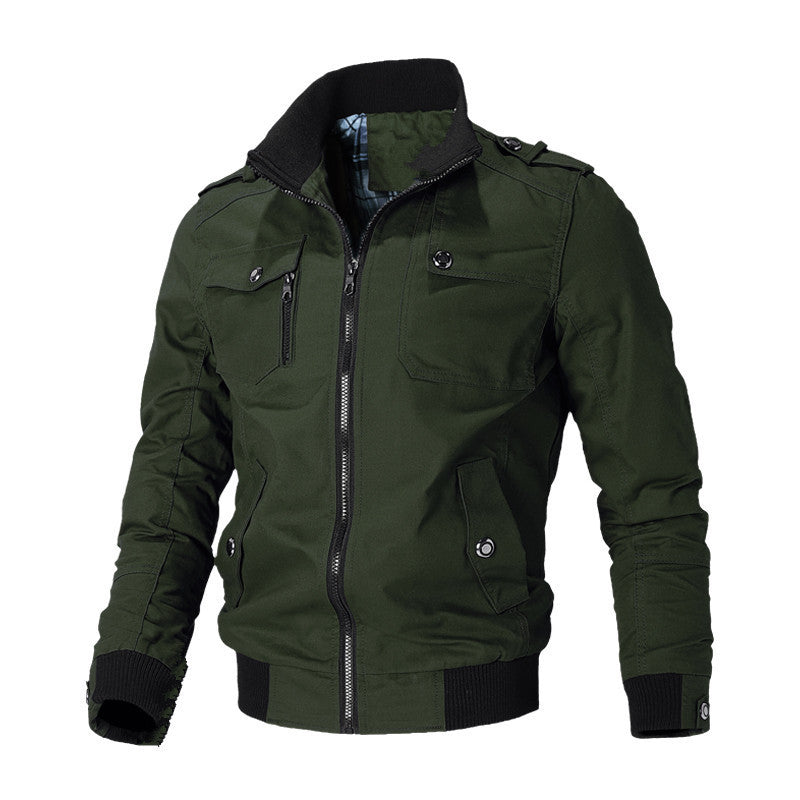 🔥【30% OFF】【M-5XL】Nueva chaqueta militar para hombre 2025