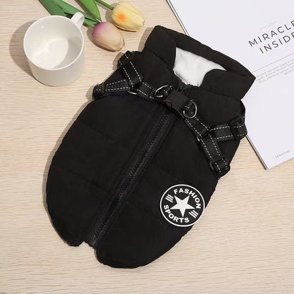 🐕‍🦺🔥【50% zľava 🔥】Jesenné a zimné lyžiarske oblečenie pre domácich miláčikov, nepremokavá a teplá bavlnená bunda pre psov