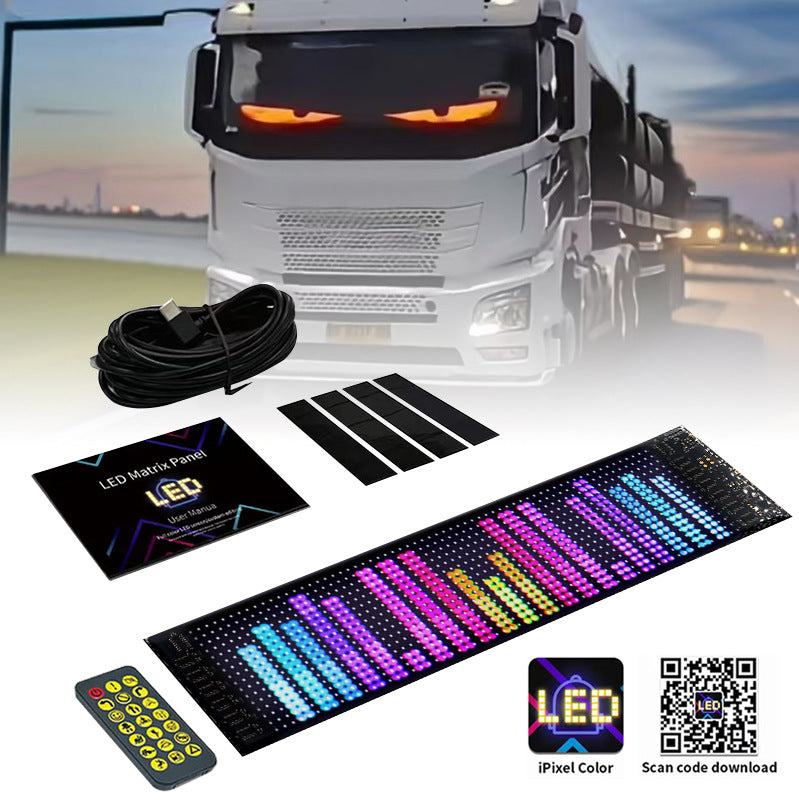 🔥💡 Pantalla LED suave para coche ultrafina y flexible