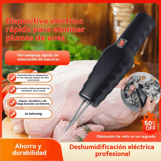 🛒【Compra 1, llévate 1 gratis】🦆Quitaplumas eléctrico rápido y fácil: ideal para pollos y patos
