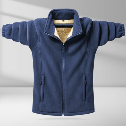 🐏 Zľavnená cena -46%🔥【M-6XL】imná bunda z polar fleecu pre väčšie veľkosti, módna teplá bunda