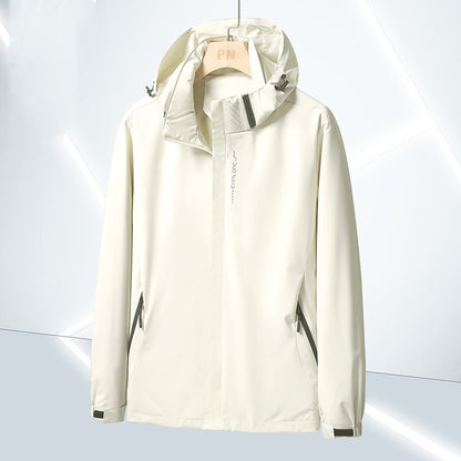 🔥Precio de descuento -46%🔥【M-5XL】Chaqueta impermeable y cortavientos 3 en 1 para hombre con capucha