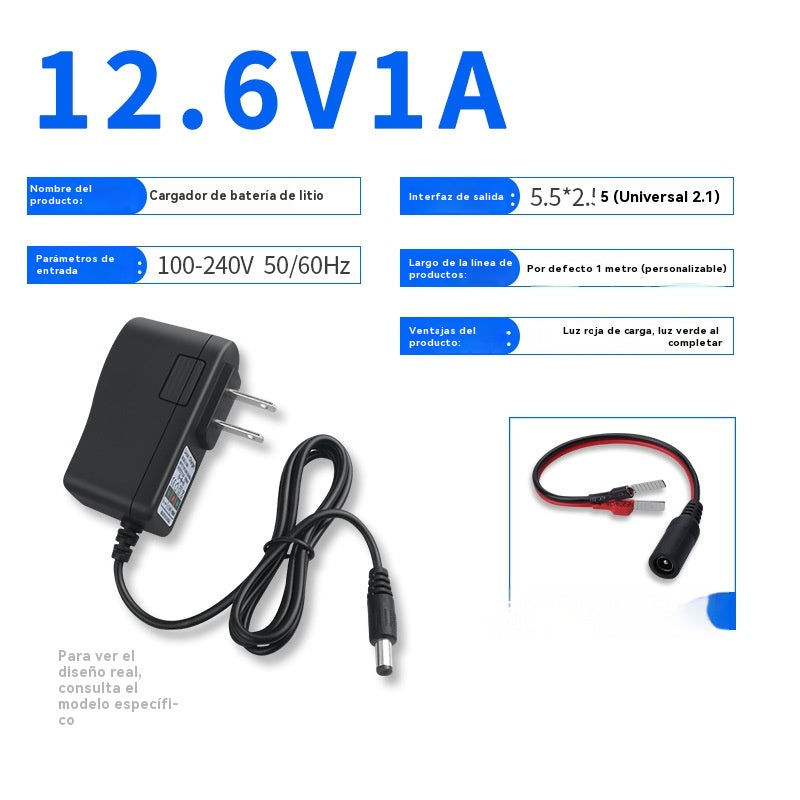 🔥【Compra 1 y llévate 1 gratis】Adaptador universal para cargador de batería de litio de alta eficiencia