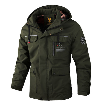 🔥🔥【Venta caliente】【M-6XL】Nueva chaqueta cálida de hombre para otoño e invierno, resistente al viento y al agua【Recomendado】