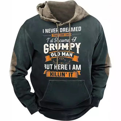 🧥 Descuento -48% 🔥🔥【S-6XL】Sudadera con capucha para hombre con estampado digital 3D retro