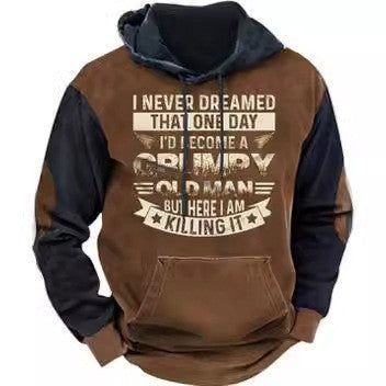 🧥 Descuento -48% 🔥🔥【S-6XL】Sudadera con capucha para hombre con estampado digital 3D retro