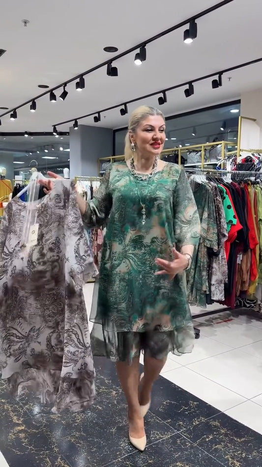 💥Reducere 49%💥💕【S-5XL】Rochie de înaltă calitate, confortabilă și la modă