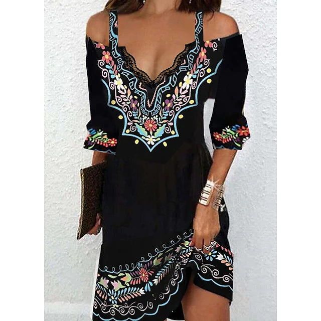 🌸👗【Sleva 50%】【S-5XL】Nové šaty 2025 – s ramínky, hedvábné a pohodlné na jaro a léto
