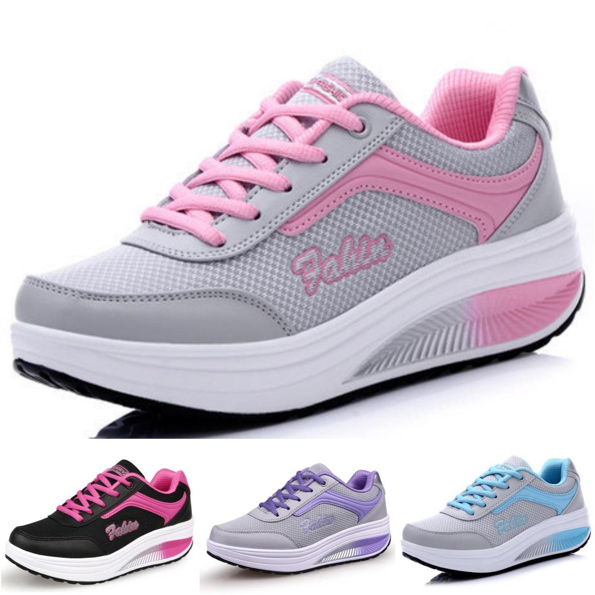 🔥【„Akciová cena, dnes zľava 50 %“】👟【35-43】Dámska módna priedušná neformálna športová obuv