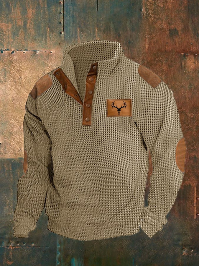 🔥【S-5XL】 Jesenné a zimné pánsky ležérny stojací golier s dlhými rukávmi, mäkké a pohodlné, teplé a vetruodolné