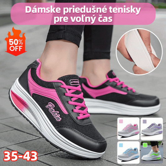 🔥【„Akciová cena, dnes zľava 50 %“】👟【35-43】Dámska módna priedušná neformálna športová obuv
