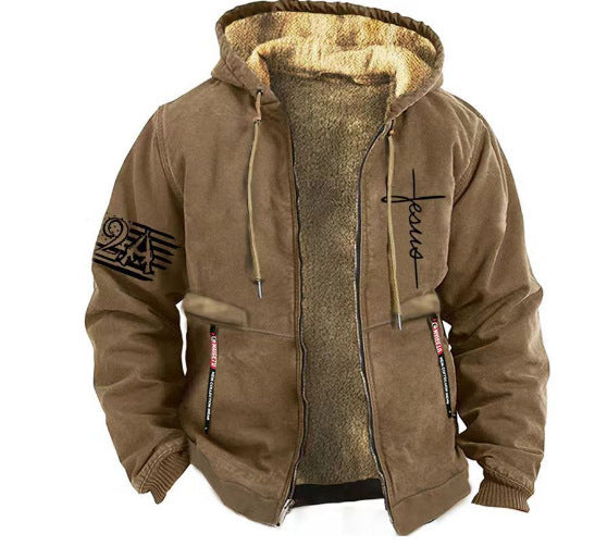 ✨【S-3XL】Elegante chaqueta de otoño e invierno para hombre hecha de terciopelo ligero: aislante, ligera y cómoda